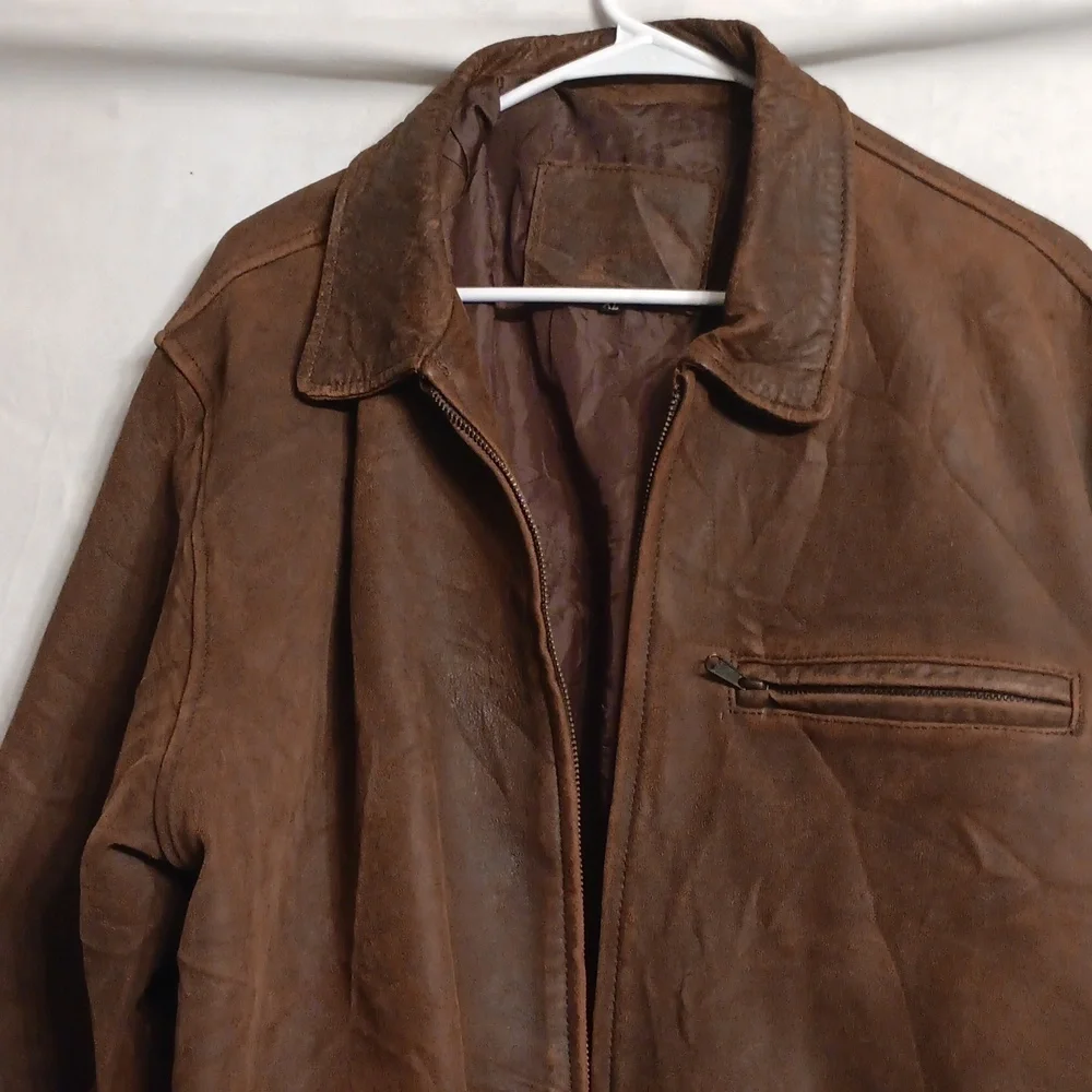 Leather Jacket Unbranded Size Xl